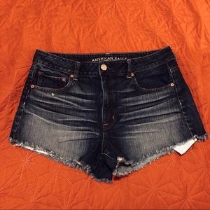 American eagle high rise festival short size 14